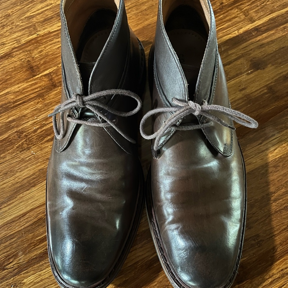Men's Cole Haan Brown Leather Chukka Boots